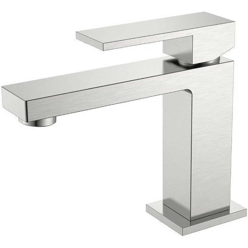 Изображение товара Смеситель для раковины Boheme Qubic Brushed Nickel 471-NB