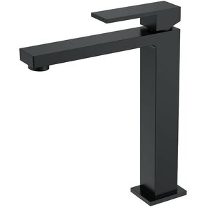 Изображение товара Смеситель для раковины Boheme Qubic 472-B, цвет Matt Black