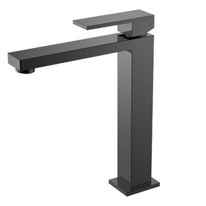 Изображение товара Смеситель Boheme Qubic для раковины, Shine Gun Metall, 472-SGM