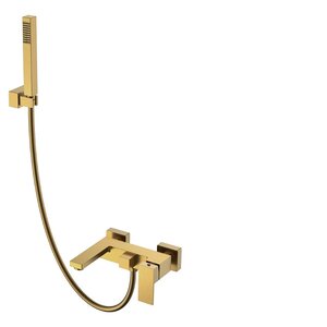 Изображение товара Смеситель для ванны и душа Boheme Qubic 473-BR, цвет Bronze