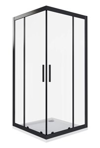 Изображение товара Душевое ограждение Good Door Cofe CR-80-C-B 80х80х190 см черный