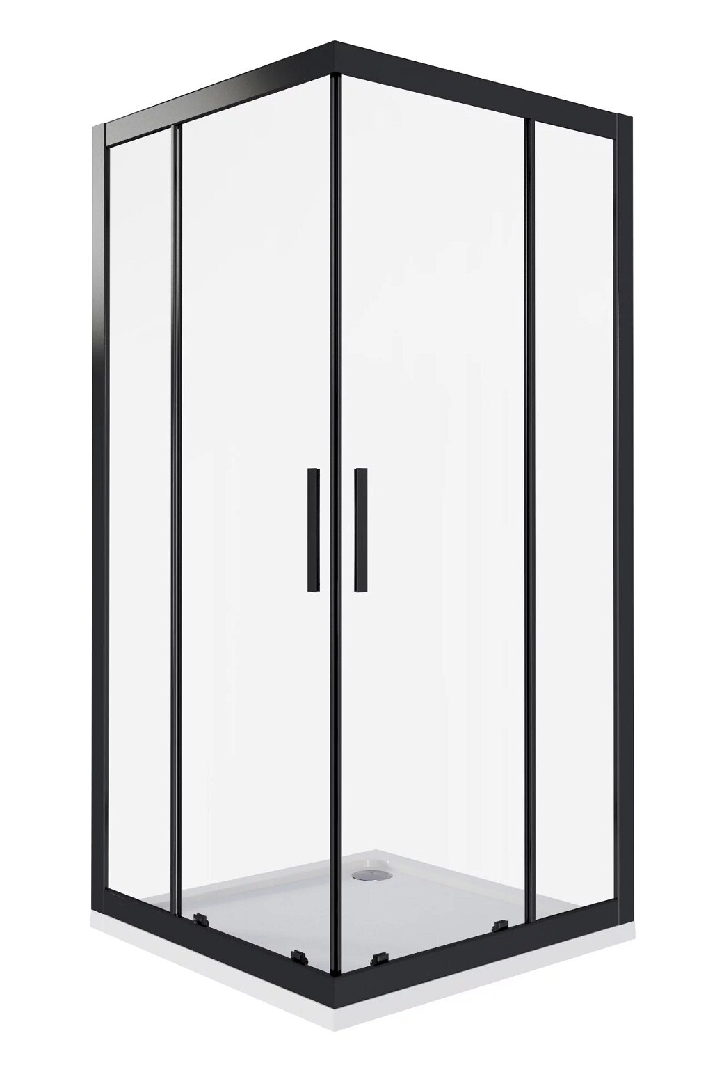 Изображение товара Душевое ограждение Good Door Cofe CR-80-C-B 80х80х190 см черный