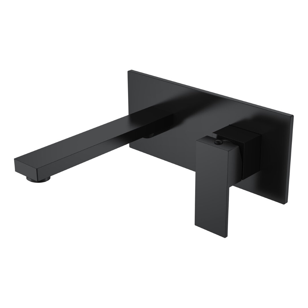 Изображение товара Встроенный смеситель для раковины Boheme Qubic 475-B MATTE BLACK