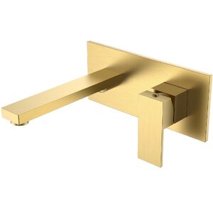 Изображение товара Смеситель для раковины Boheme Qubic 475-MG, цвет Matt Gold