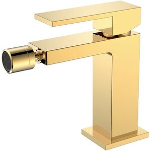 Изображение товара Смеситель для биде Boheme Qubic 476-G, цвет Shinny Gold