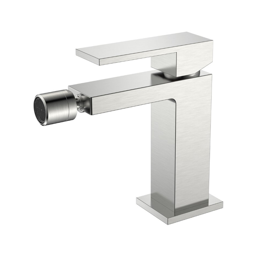 Изображение товара Смеситель для биде Boheme Qubic 476-NB, цвет Brushed Nickel