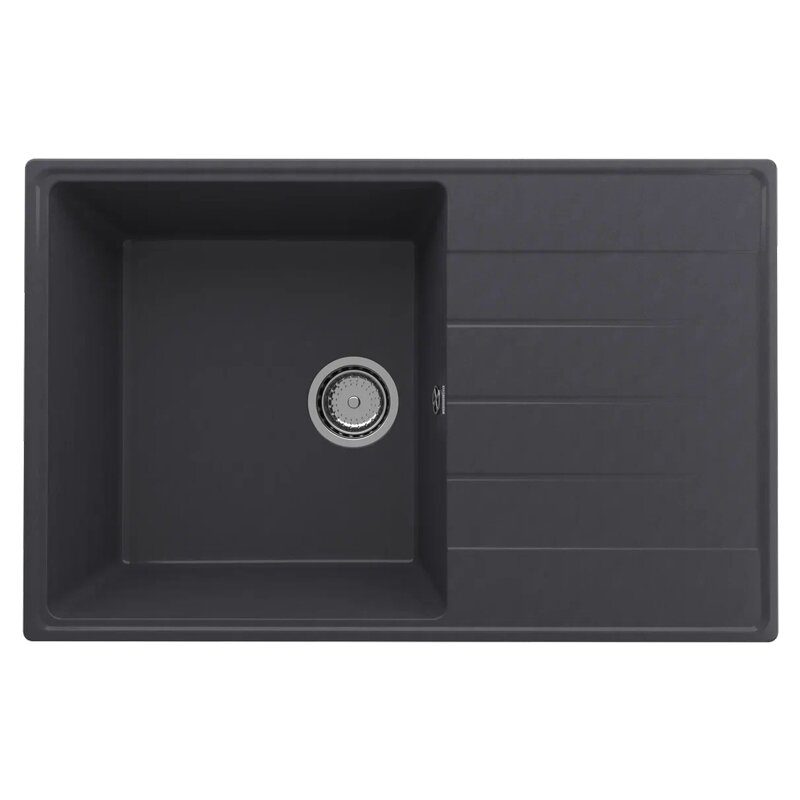 Изображение товара Кухонная мойка Ulgran Quartz Prima 78 см космос встраиваемая врезная