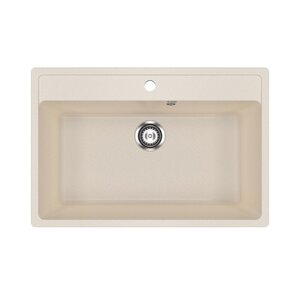 Изображение товара Мойка кухонная Ulgran U-600 76 см бежевый устойчивый к механическим воздействиям