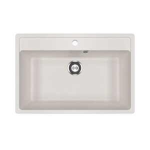 Изображение товара Мойка кухонная Ulgran U-600 U-600-331, 76 см, цвет белый