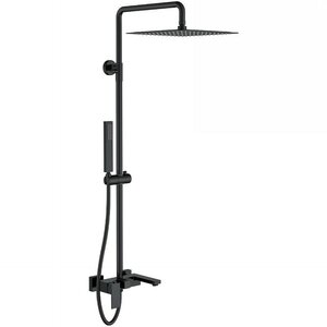 Изображение товара Душевая система Boheme Qubic 478-B, цвет Matt Black