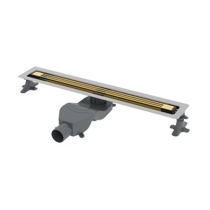 Изображение товара Дренажный канал Boheme B&T Infinity 80 см нержавеющая сталь золото