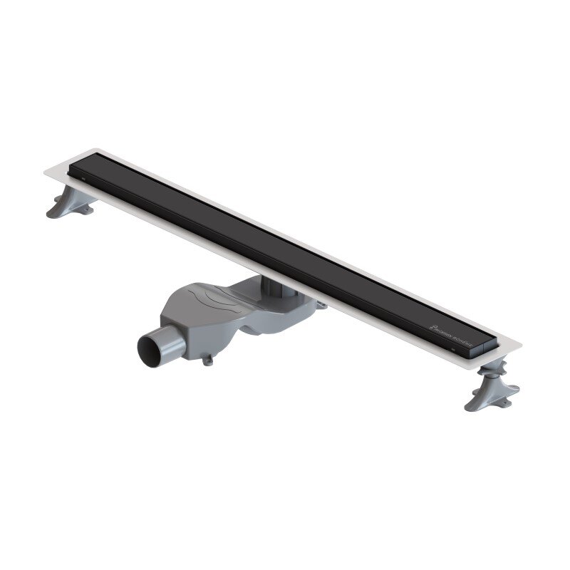 Изображение товара Дренажный канал Boheme Premium Linear 60 см с решеткой под плитку черный