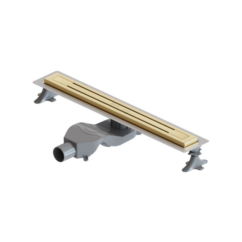 Изображение товара Дренажный канал Boheme Premium Trendy 60 см золото нержавеющая сталь