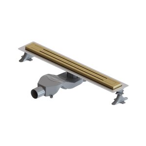 Изображение товара Дренажный канал Boheme Premium Trendy, 60 см, цвет матовое золото, 983-60-MG