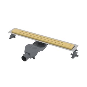 Изображение товара Дренажный канал Boheme Premium Trendy, 80 см, цвет матовое золото, 983-80-MG