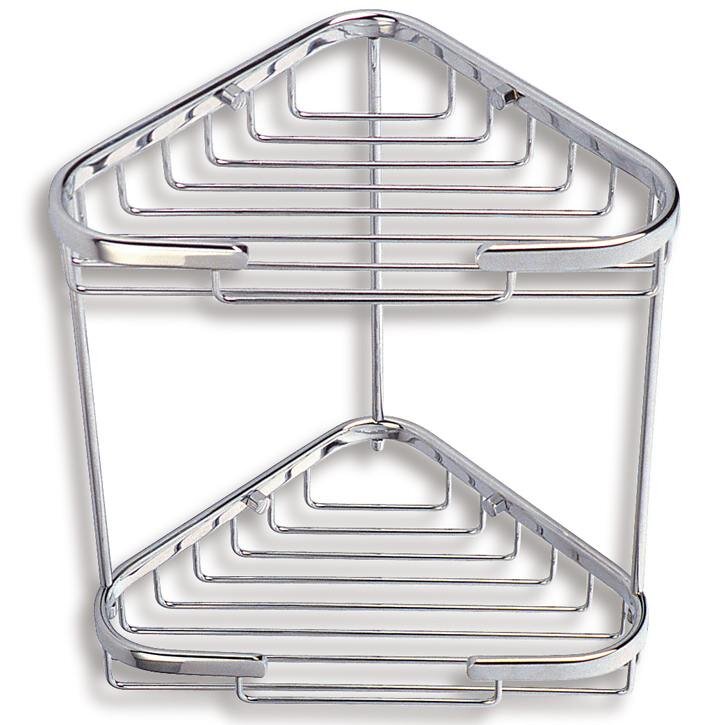 Изображение товара Полка двойная угловая малая Novaservis Wire Line 6071.0 хром для ванной