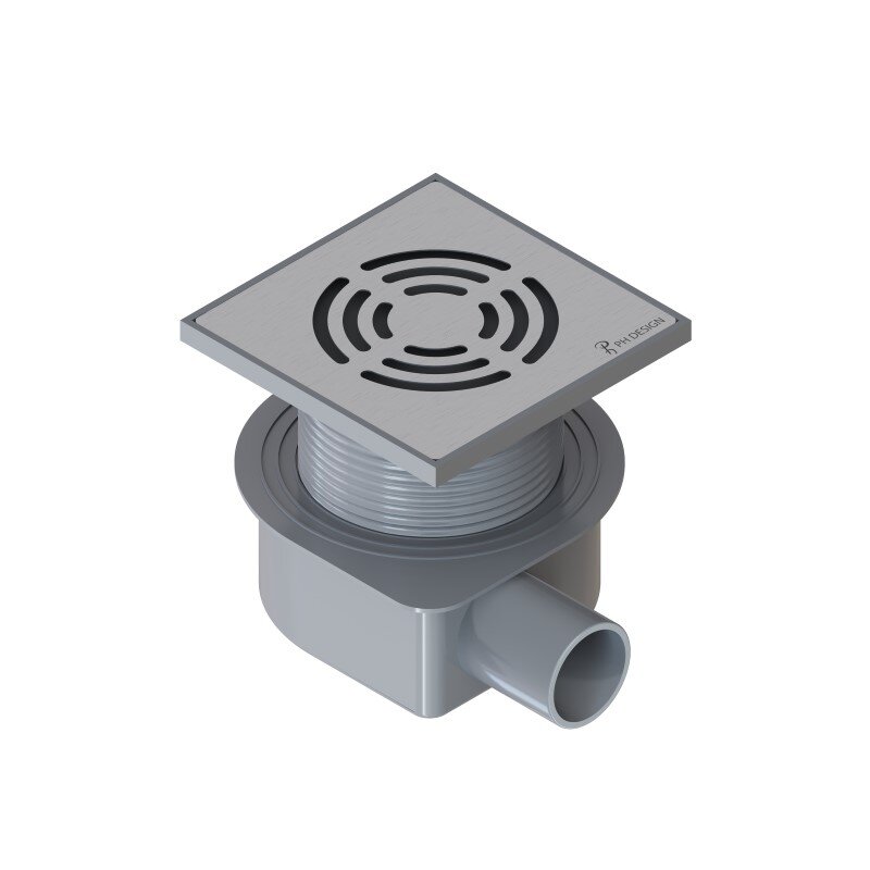 Изображение товара Душевой трап Boheme Smart Design 10 см хром регулируемый монтаж