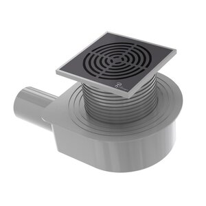 Изображение товара Душевой трап Boheme Smart Design 984-15-B 15 см черный из нержавеющей стали