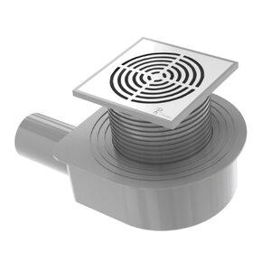 Изображение товара Душевой трап Boheme Smart Design 15 см хром для вровень с полом