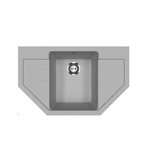 Изображение товара Мойка кухонная Ulgran U-609 79 см искусственный мрамор матовая Россия