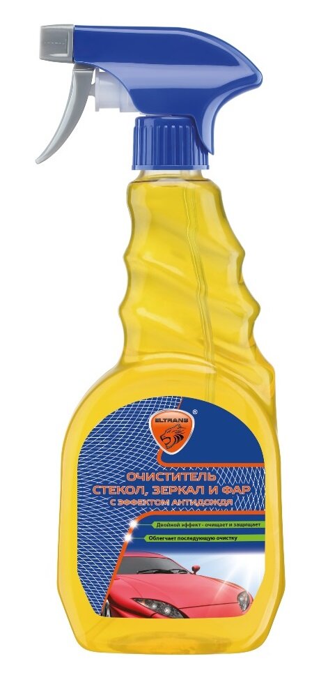 Изображение товара Очиститель Eltrans АК00006 для стекол и зеркал с эффектом антидождя Изображение товара Очиститель Eltrans АК00006 для стекол и зеркал с эффектом антидождя