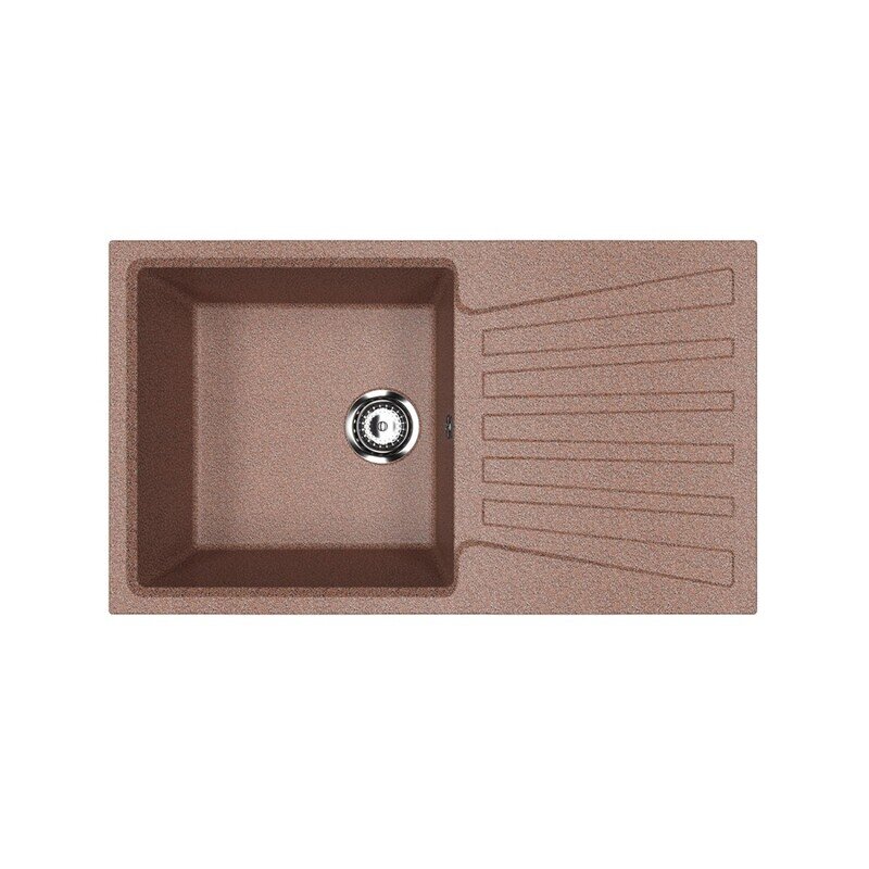 Изображение товара Кухонная мойка Ulgran U-703 83 см искусственный мрамор терракот