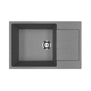 Изображение товара Мойка кухонная Ulgran U-602 U-602-309, 76 см, цвет темно-серый