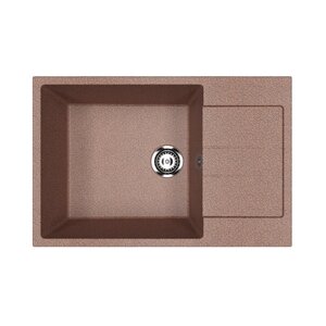 Изображение товара Мойка кухонная Ulgran U-602 U-602-307, 76 см, цвет терракот