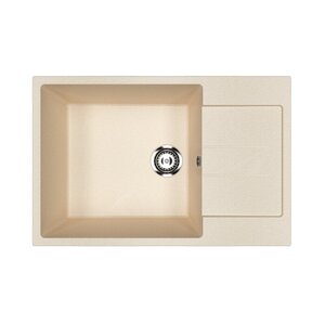 Изображение товара Мойка кухонная Ulgran U-602 U-602-328, 76 см, цвет бежевый