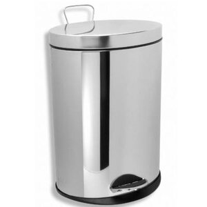 Изображение товара Корзина для мусора Novaservis Novatorre 1 6160.0 5л с педалью и хром surface