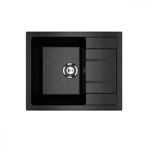 Изображение товара Мойка кухонная Ulgran U-607 U-607-308, 61 см, цвет черный