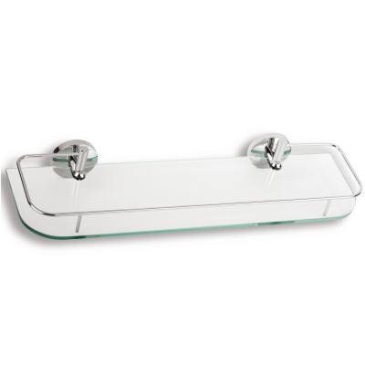 Изображение товара Novatorre 1 6175.0 — настенная полка с ограждением, хром, стекло