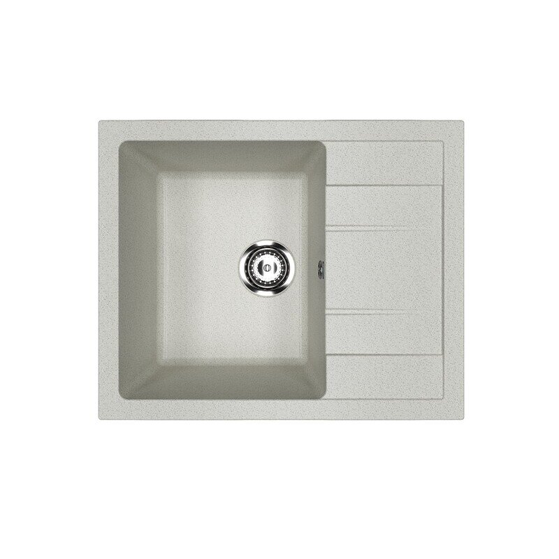 Изображение товара Мойка кухонная Ulgran U-607 U-607-310, 61 см, цвет серый