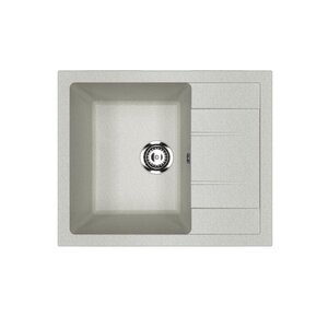 Изображение товара Мойка кухонная Ulgran U-607-310 из искусственного камня 61 см серый