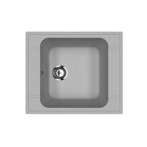 Изображение товара Мойка кухонная Ulgran U-604 U-604-342, 59 см, цвет графит