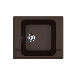 Изображение товара Кухонная мойка Ulgran U-604-345 59 см коричневая композитная