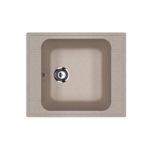 Изображение товара Кухонная мойка Ulgran U-604 искусственный камень 59 см песочная