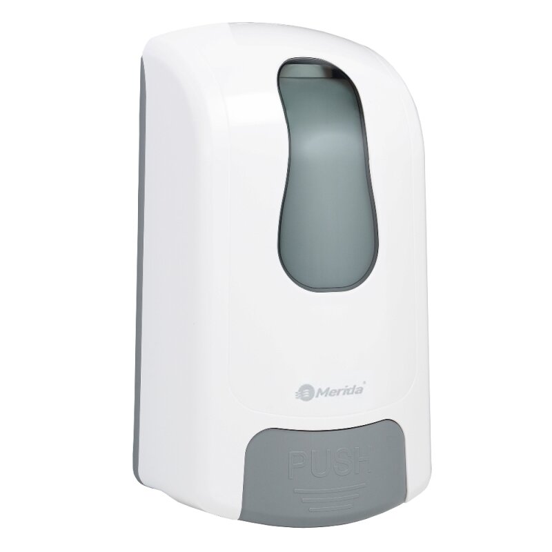 Изображение товара Диспенсер жидкого мыла Merida One 1000 мл, белый, DEB001