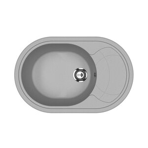 Изображение товара Мойка кухонная Ulgran U-610 U-610-342, 78 см, цвет графит