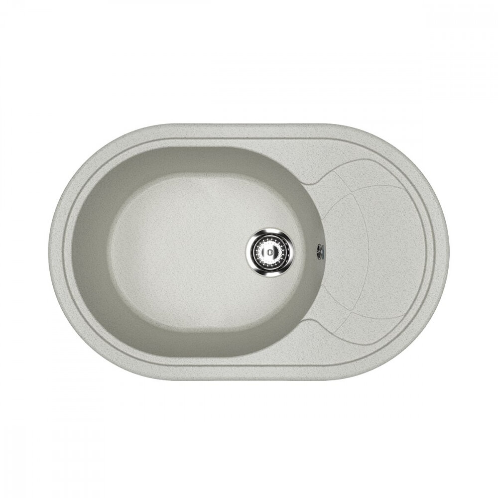 Изображение товара Кухонная мойка Ulgran U-610 серого цвета 78 см