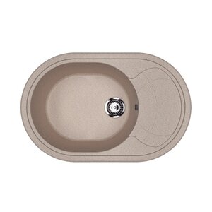 Изображение товара Мойка кухонная Ulgran U-610-302 78 см бежевый композит с комплектом