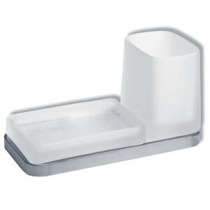 Изображение товара Стакан и мыльница Novaservis Novatorre 4 - современный аксессуар для ванной