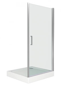 Изображение товара Душевая дверь Good Door Pandora DR-100-C-CH 100х185 см распашная прозрачное стекло Изображение товара Душевая дверь Good Door Pandora DR-100-C-CH 100х185 см распашная прозрачное стекло