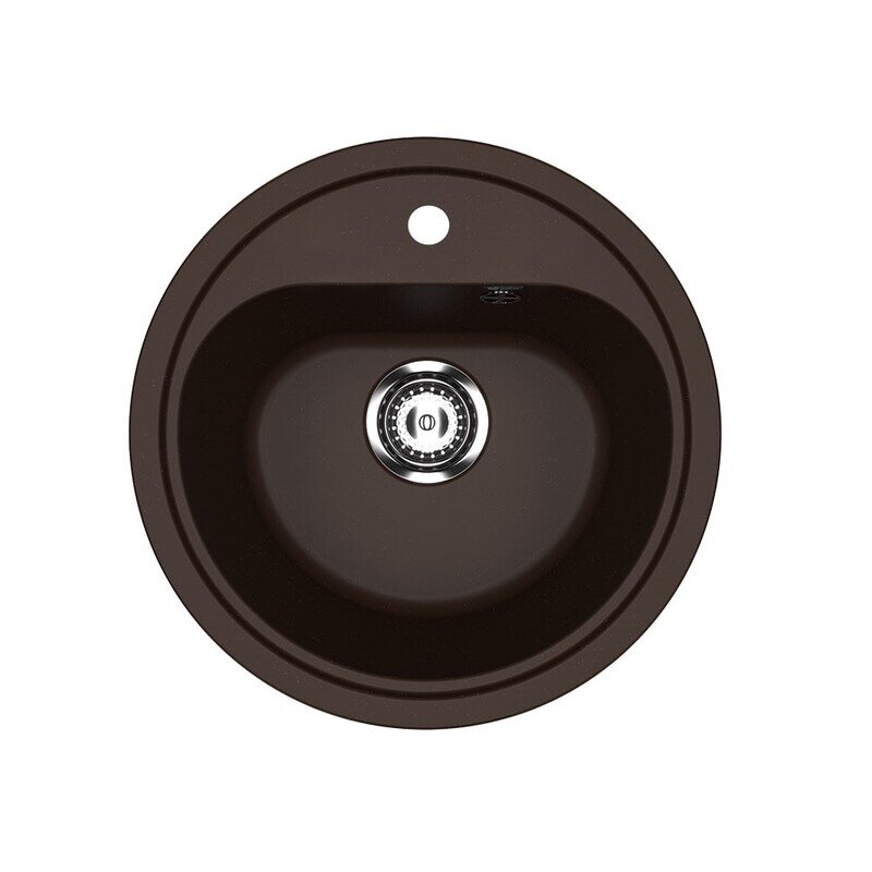 Изображение товара Мойка кухонная Ulgran U-700 U-700-345, 44 см, цвет шоколад