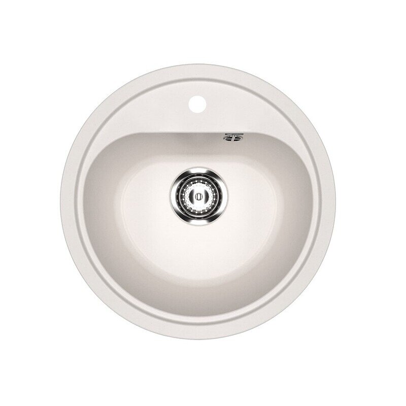 Изображение товара Кухонная мойка Ulgran U-700 44 см из искусственного камня белая с комплектом