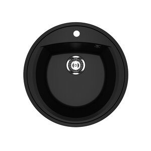 Изображение товара Мойка кухонная Ulgran U-603, 52 см, цвет ультра-черный
