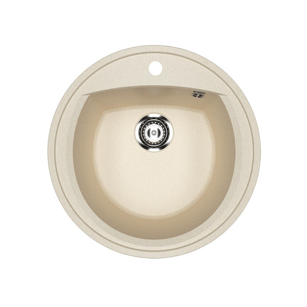 Изображение товара Мойка кухонная Ulgran U-603 52 см бежевый искусственный камень