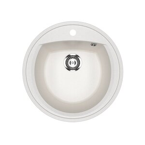 Изображение товара Мойка кухонная Ulgran U-603 52 см белая искусственный камень