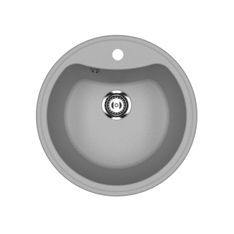 Изображение товара Кухонная мойка Ulgran U-601 51 см графит с комплектом установки