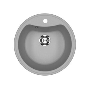 Изображение товара Кухонная мойка Ulgran U-601 51 см графит с комплектом установки